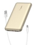 Belkin 10000 mAh Power Bank | Super Fast Charging | USB-C PD Port | 15W Charging for iPhone Series (16, 16 Pro Max), Samsung Galaxy, Google Pixel & More | 2 Years Warranty | Gold