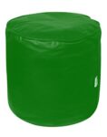 Sattva Square Footstool Cover (Without Beans) – Neon Green
