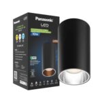Panasonic 18W Cylindrical Surface Spot Light, Silver Reflector, Ceiling Light for Home with Silver Reflector (Cool White – PDSM01187)