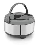 ATEVON Insulated Stainless Steel Casserole – 1500ml, Heat Retaining, Durable – Ideal for Cooking, Baking, and Serving – Essential Kitchen Accessory