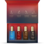 SET WET AM/PM Gift Set 4×20 ml Premium Scent with Long Lasting Fragrance Perfume Eau de Parfum – 80 ml(For Men)
