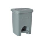 SIGNORA WARE Plastic 7 Liters Modern Lightweight Pedal Dustbin/Thrash Can Dustbins With Lid For Home Office/Non Garbage Smell/Unbreakable Single Mould/Heavy Duty Kitchen Bedroom Bathroom(7Ltr Grey)