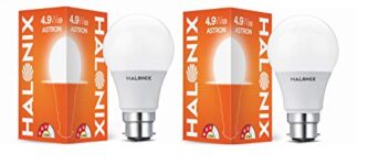 Halonix ASTRON B22 4.9-Watt LED Bulb (Cool White) – Pack of 2