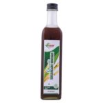 Rav Organics Certified Organic Sugarcane Vinegar 500ml (6 Years Aged) | 100% Naturally Fermented, Unfiltered & Unpasteurized | Raw Real Pure Organic | No Artificial Additives | Traditional Indian Ganne Ka Sirka | Glass bottle | 50+ Years Traditional Recipe