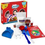 Webby Silicone DIY Scented Rose Candle Making Kit | Steam Learner | Science Experiment Kit | Educational & Learning Activity Toy Kit for Kids, Boys & Girls Age 8+ (Multicolor)