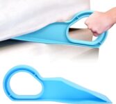 Mattress Lifter Tool with Ergonomic Handle – 2 in 1 Bedsheet Tucker and Mattress Wedge Elevator, Bed Making Assistant for Lifting, Holding and Tucking Sheets Under Mattress | Pack of 1