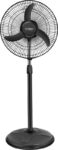Flipkart SmartBuy FALCON | High Speed | Economy | Metal Body with 2 Year Warranty Ultra High Speed 400 mm Pedestal Fan(Black | Pack of 1)