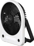 Pigeon Wave with 1 Year Warranty 152 mm Table Fan(Black, White | Pack of 1)