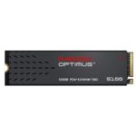 SANDISK Optimus™ 5100 NVMe™ SSD, 500GB, Upto 6600MB/s R, 5600MB/s W, 5Y Warranty, PCIe Gen 4 NVMe M.2 (2280), Gaming Storage, Internal Solid State Drive (SDSP51500GAN-000E0)