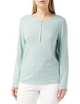 Triumph International Women’s Cotton Casual Pajama Top (10209572_Turquoise_L)
