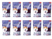 Dr. Pets Pack of 10 (85g Each) Treetos Blueberry Blast Dog Treats | Soft Chew Sticks for Puppies & Adult Dogs | Real Chicken Training Treats | Antioxidant Enriched Snacks