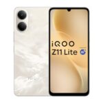 iQOO Z11 Lite 44W 5G (Solar Flame, 4GB RAM, 128GB Storage) | 6500mAh Battery with 44W Fast Charging* | Dimensity 6300 with 579k+ AnTuTu Score* | OriginOS 6.0 with AI Creation* & Private Space*