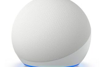 Amazon Echo Dot (5th Gen) | Smart speaker with vibrant sound, Motion Detection, Temperature Sensor, Alexa and Bluetooth| White