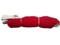 KORBAX Nylon Badminton Net, Practice Net Court Net, Badminton Nets 21×2.5 ft (Red)