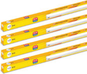 Wipro Garnet 25W LED Batten | Cool Day Light (6500K) Pack of 4 25 W 114 cm Tube Light(White, Pack of 4)