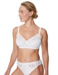 Marks & Spencer Wild Blooms Non-Padded Full Cup Bra A-E White