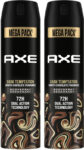 AXE Dark Temptation Long Lasting For Men (Pack of 2) Body Spray – For Men(430 ml, Pack of 2)