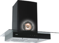 Kaff ASTRA TX DHC 60 1180 CMH 64 cm Auto Clean Chimney(Wall Mounted, Black)