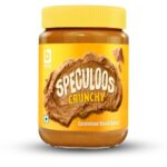 BONI Speculoos Caramelised Biscuit Spread 400g | Crunchy Cookie Butter Style | Belgian Style Vegan Dessert Topping for Bread, Toast, Waffles & Pancakes