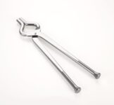 Clazkit Stainless Steel Kitchen Pincer 8mm | Multi-Purpose Food Tong for Cooking, Serving, BBQ, Salad, Bread, Pasta & Ice | Heat Resistant Grip | Heavy Duty Kitchen Tool