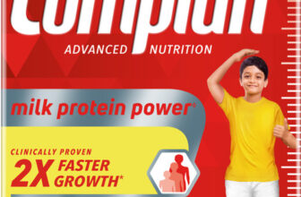 COMPLAN Nutrition Drink Powder for Children, Kesar Badam Flavour, Carton(1 kg)