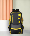 WROGN WATERPROOF TREKKING BAG HIKKING BACKPACK FOR TRAVEL & OUTDOOR Rucksack – 60 L Rucksack – 60 L(Black)