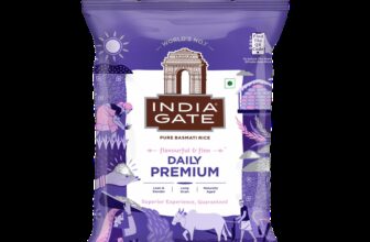 INDIA GATE Flavourful & Fine Daily Premium Basmati Rice (Long Grain, Polished)(5 kg)
