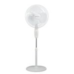 SINGER Brissa 31 High Air Delivery Pedestal Fan | 60W Power Saving | 100% Copper Motor | 75 CMM Air Flow | Silent Operation | Adjustable Height | 2 Years Warranty | ISI Certified