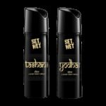 SET WET Yodha,Tashan Luxury & Long Lasting Body Spray I Manly & Luxury Fragrance for Men Deodorant Spray – For Men(300 ml, Pack of 2)