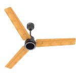 Orient Electric 1200 mm Zeno BLDC | BLDC energy saving ceiling fan with Remote |BEE 5-star rated | Saves up to 50% on electricity bills | 3-year warranty by Orient | Oak Wood, pack of 1