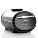 Borosil Best 6.1 L Air Fryer | 4 in 1 Function with QuickFry Technology, Auto Off Function | Air Fryer for Bake, Grill, Roast, Reheat etc. | 90% Less Oil | 2 Year Warranty | Black