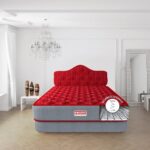 Coir FIT Euphoria Normal Top 6′ Inch Queen Size Bonell Spring Mattress (80X70X6, RED)