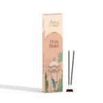 ISKCON Natural Agarbatti Incense Sticks 8 Inch | Long-Lasting Aroma | Burns Up to 30 Minutes per Stick | Premium Fragrance for Puja Meditation & Yoga (Pack of 1, Prem Bhakti)