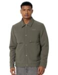 Qube By Fort Collins Men’s Shirt Jacket – Trucker Style Shacket for Men | Full Sleeve Button Down Overshirt Jacket with Chest Pockets, Yoke Seam & Snap Front for Winter Wear, College & Daily Use