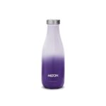 Milton Prudent 350 Thermosteel Bottle, 360 ml Water Bottle, 24 Hours Hot and Cold, Double Wall Vacuum Insulated, Water Bottles, Tea Flask/Coffee Flask for Sports, Travel, Purple