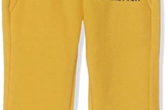 United Colors of Benetton Boy’s Regular Casual Pants (30446ECOMI_Yellow_12 Years-13 Years)