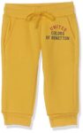 United Colors of Benetton Boy’s Regular Casual Pants (30446ECOMI_Yellow_12 Years-13 Years)