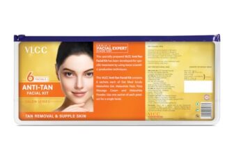 VLCC Salon Series Anti Tan Facial Kit ( 6 Facials ) – 300g – At Home Anti-Tan Facial Kit | Fights Sun Tan, Uneven Skin Tone | Refines and Brightens Skin Tone For Glowing Complexion
