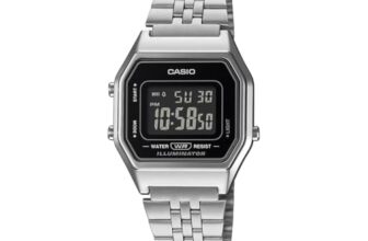 Casio Vintage LA680WA-1BDF Digital Black Dial Women (D408)