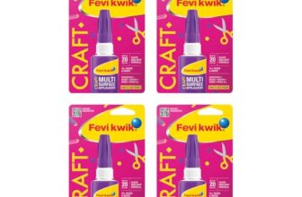 Fevikwik Craft 6 GM | Instant glue for crafting | Multi surface application | Clear non drip formula | Sets in 20 seconds | Storable | DIY | Fastest glue for crafting (Pack of 4)