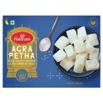 Haldiram’s Delhi Dry Agra Petha, 350g/400g (Weight May Vary), Indian Sweets Diwali Gift Pack