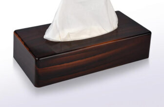 Iota Tissue Dispenser with Including 100 Pulls of Tissue Vehicle Tissue Dispenser(Brown)