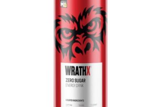 MuscleBlaze WrathX Energy Drink, Frostbyte, 335ml