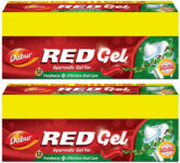 Dabur Red Ayurvedic Gel for Freshness ( Super Saver Pack) Toothpaste(600 g, Pack of 2)