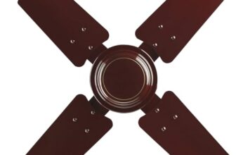Bajaj Maxima 600 MM Ceiling Fan | High Speed | Double Ball Bearing | Quick-start High Torque Motor | 2-Yr Warranty 【Brown】