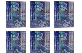Crackles Erasable Gel Pens for Writing – Space Theme Stationery Gift for Kids, Birthday Return Gift – Pen With Eraser Tip (Pack of 6)