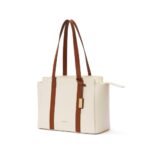 MOKOBARA Sunflower Tote 18L Laptop Bag 14 Inch Office Travel Handbag Beige