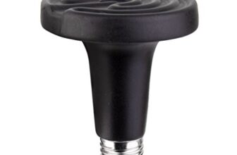 ECOMISTIQ® E27 Reptile Heat Lamp Infrared Heater Light Bulb Dia.75mm 50W 220V-240V| Supplies|Pet Supplies