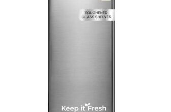 Haier 190 L 4 Star Direct Cool Single Door Refrigerator with Fast Ice Making, Easy Clean Back, Large Vegetable Box (HED-204TDSA-N, Dazzle Steel, 2026 Model)
