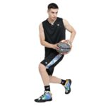 Nivia Street Art Combo Set (Street Art Basketball Jersey Set (Size-M); Street Art Basketball No.7; Street Art Basketball Shoes (Size-7))(Pack of 3)